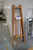 Two Timber Easels