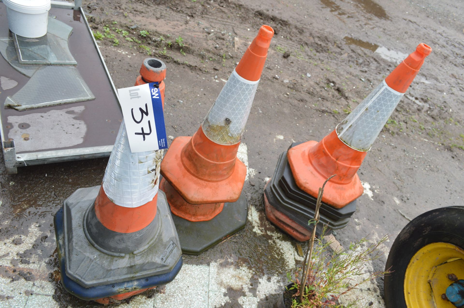 Assorted Road Cones