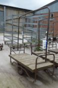 Mobile Steel Framed Plant/Flower Rack