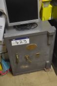 F.Whitfield & Co. Steel Security Safe, approx. 600mm x 600mm x 700mm high