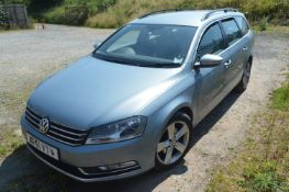 Volkswagen 2.0TDI Passat SE Bluemotion Tech Four Door Diesel Estate, registration no. AF61 VTV, date