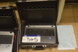 HP Pro Book Intel Core i3 Laptop (hard disk removed), with charger and carrycase