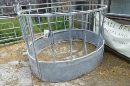 Galvanised Steel Ring Feeder, approx. 2m dia.