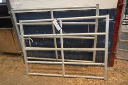 Two Galvanised Steel Gates, each approx. 1.8m wide