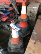 Road Traffic Cones, in two stacks