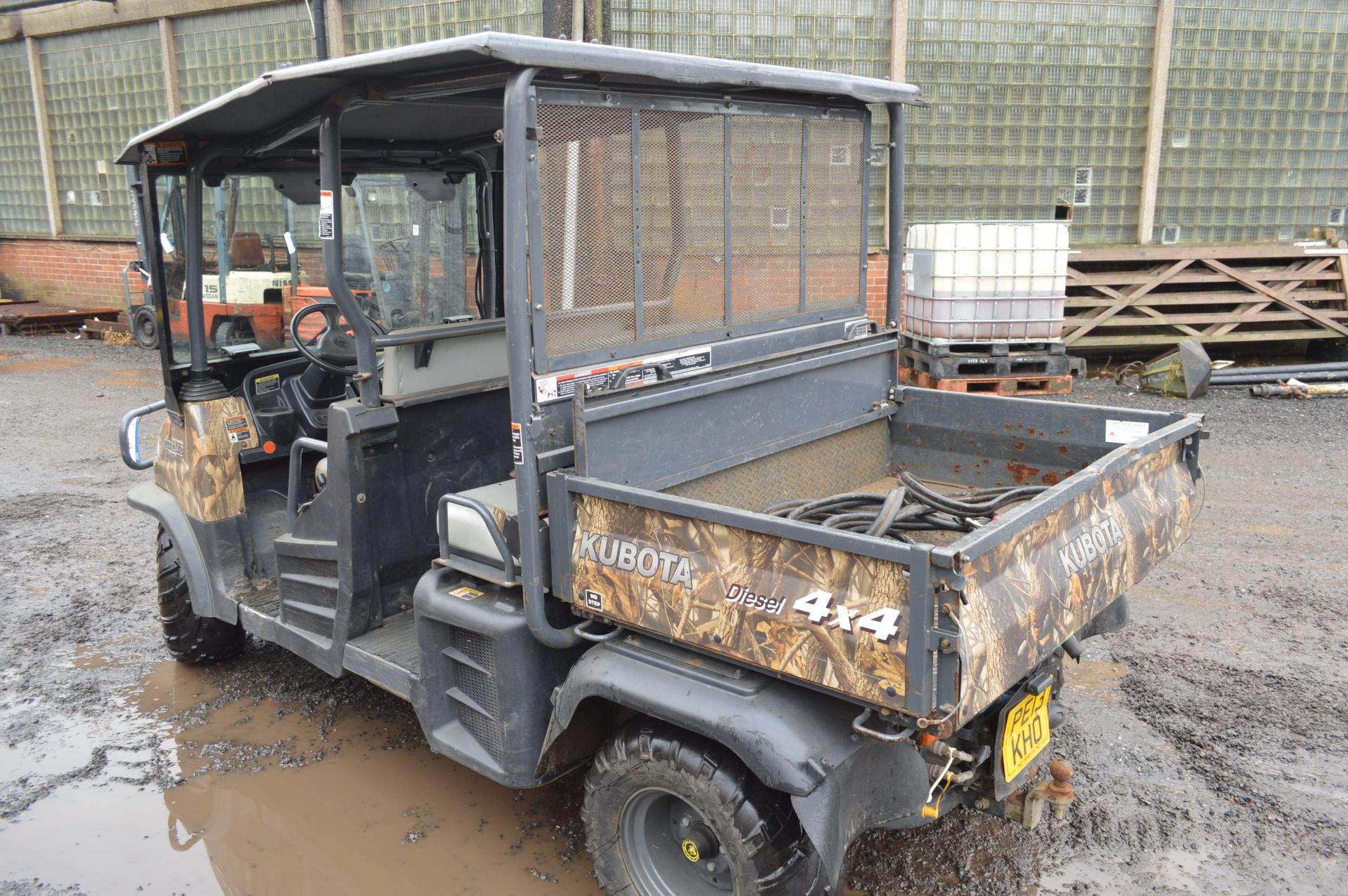 Kubota RTV 1140 CPX 4x4 Diesel Utility Vehicle, registration no. PE13 KHO, date first registered - Image 4 of 6