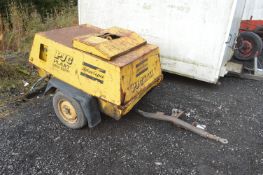 Atlas Copco 1202 8784 83 Mobile Air Compressor, serial no. 26373-94, design pressure 9.3 bar