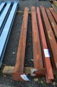 Two Steel RSJ’s, each approx. 2.9m x 160mm