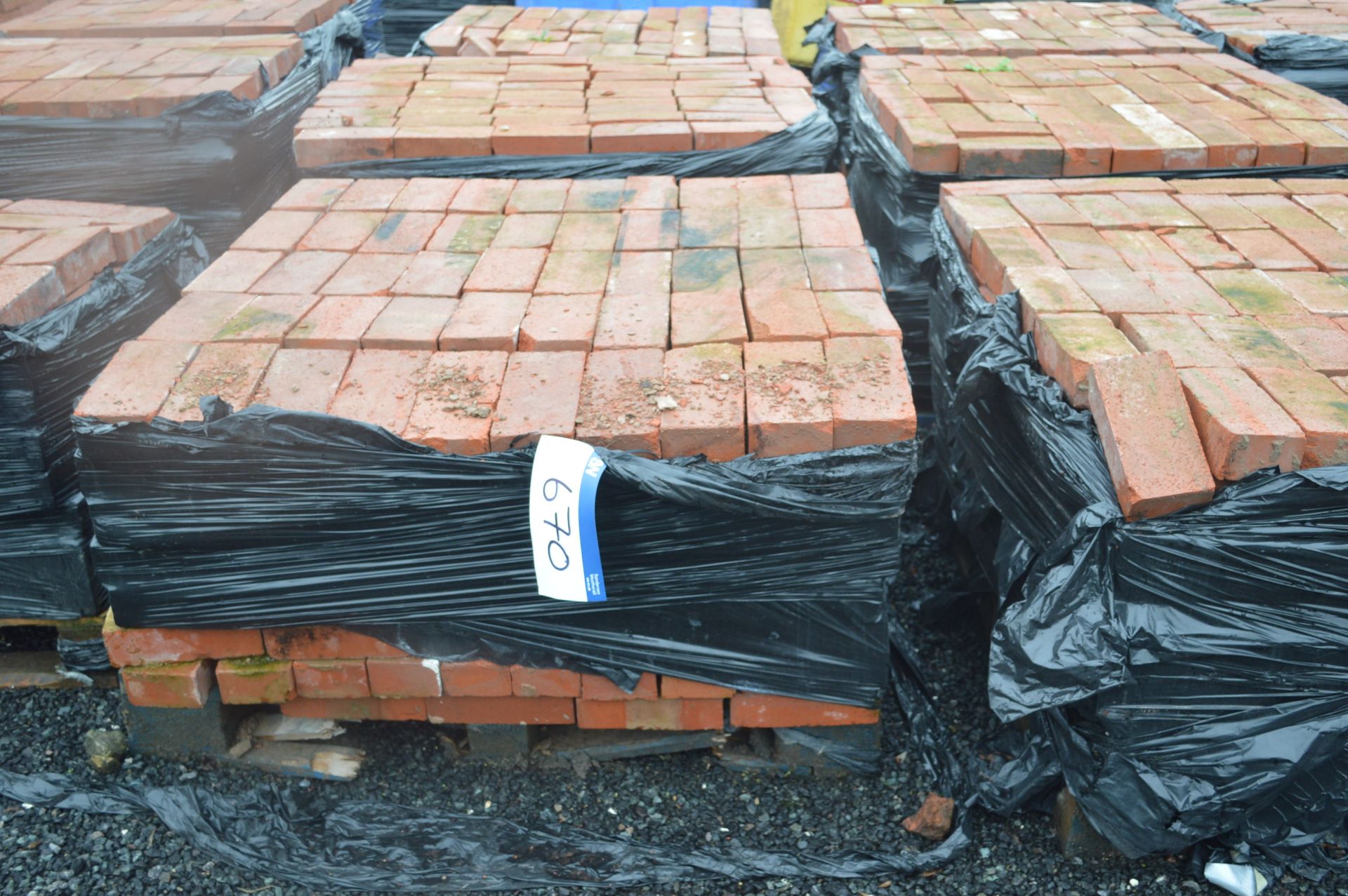 Block Paving Bricks, as set out on one pallet
