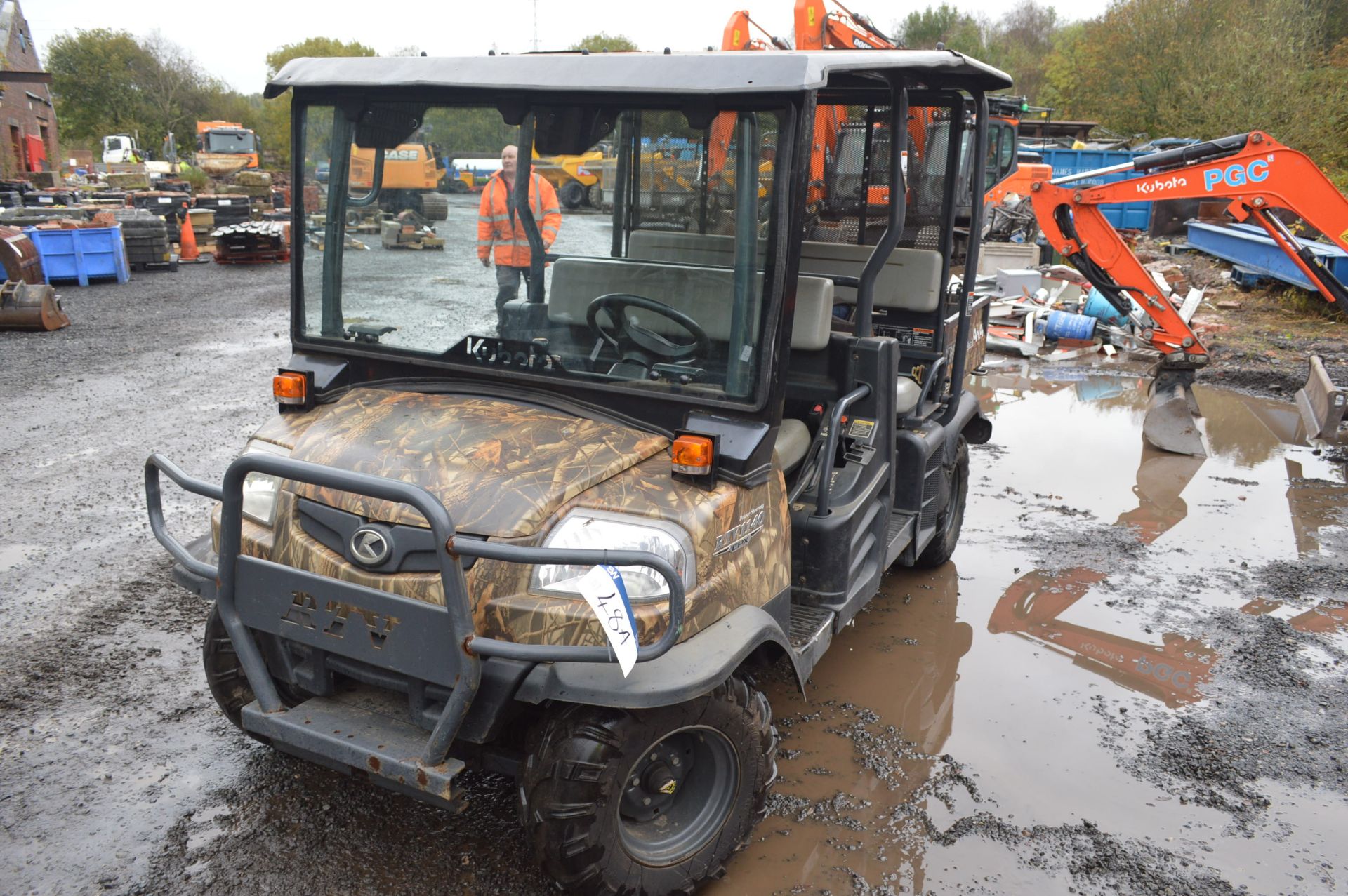 Kubota RTV 1140 CPX 4x4 Diesel Utility Vehicle, registration no. PE13 KHO, date first registered