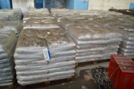 Ten Pallets of Rock Salt, 25kg per bag