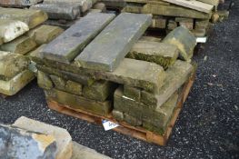 Assorted Stone Lengths, up to approx. 1.2m long, as set out on one pallet