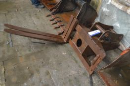 Fork Lift Excavator Attachment, approx. 1.2m