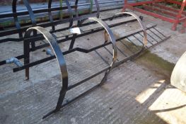 Hooped Steel Access Ladder, approx. 3.6m overall