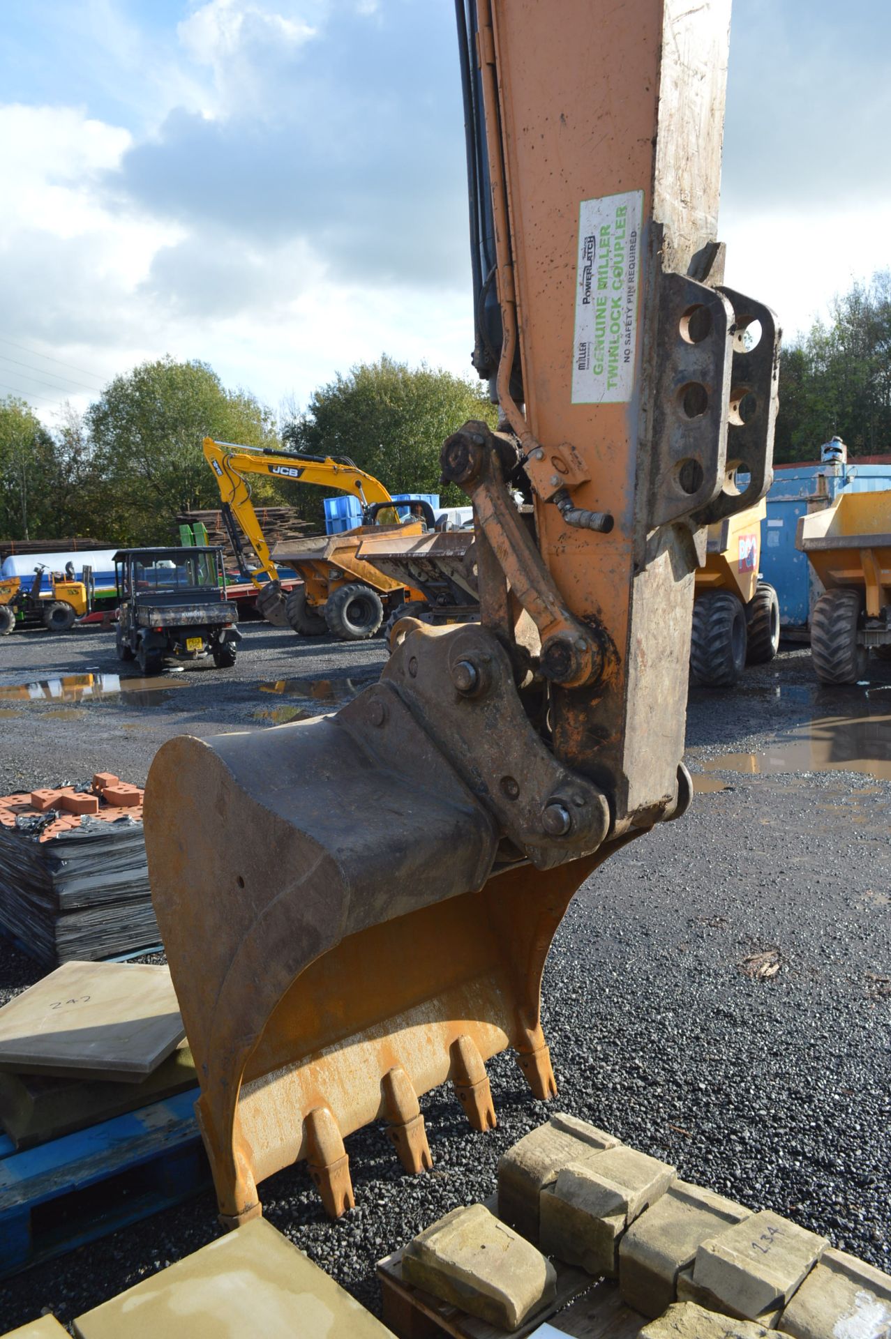 Case CX145C SR Tracked Excavator, identification no. DCH145R6NEE6EL227, year of manufacture 2014, - Image 7 of 7