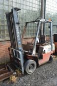 Nissan 15 Diesel Fork Lift Truck (known to require attention)