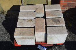 approx 174 Granite Blocks, each approx. 400mm x 250mm x 250mm (lots 272 to 282 now one lot)