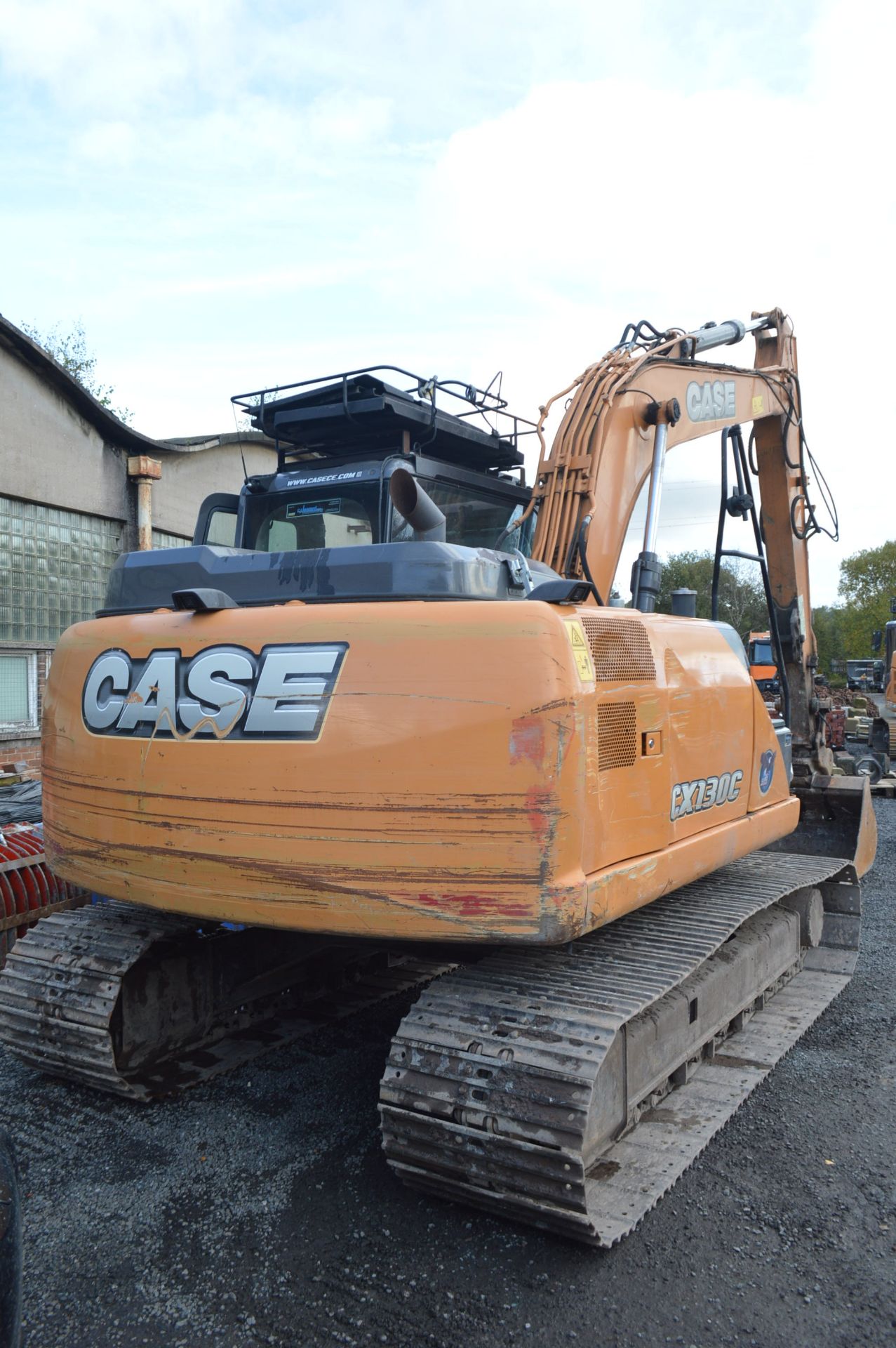 Case CX130C Tracked Excavator, identification no. CH130R6NEE6D1430, year of manufacture 2014, - Image 3 of 6