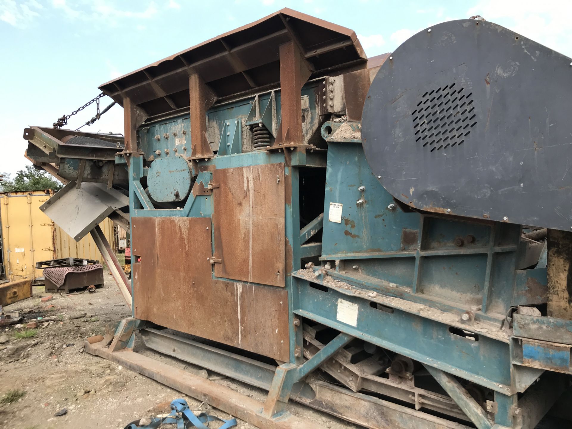 Brown Lenox Kue-Ken 30 x 18 Skid Mounted Jaw Crusher, serial no. ST1135, identification no. - Image 3 of 5