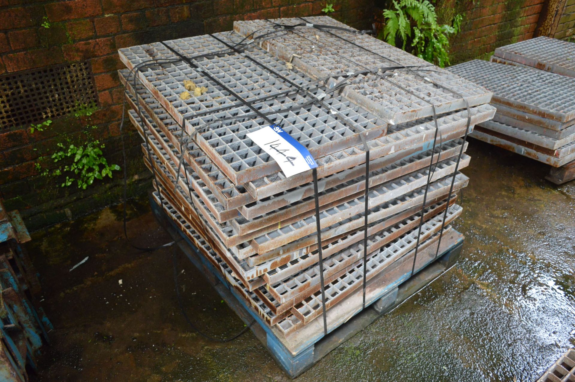 Steel Grids, on pallet