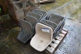 Plastic Stacking Chairs, as set out