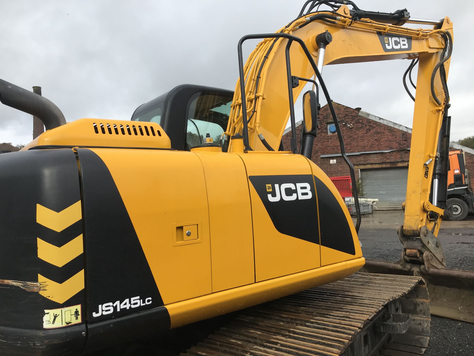 JCB JS145LC Tracked Excavator, vin no. 2307616, year of manufacture 2015, indicated hours 3,115 ( - Image 5 of 9