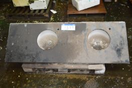 Twin Bowl Granite Top Sink Set