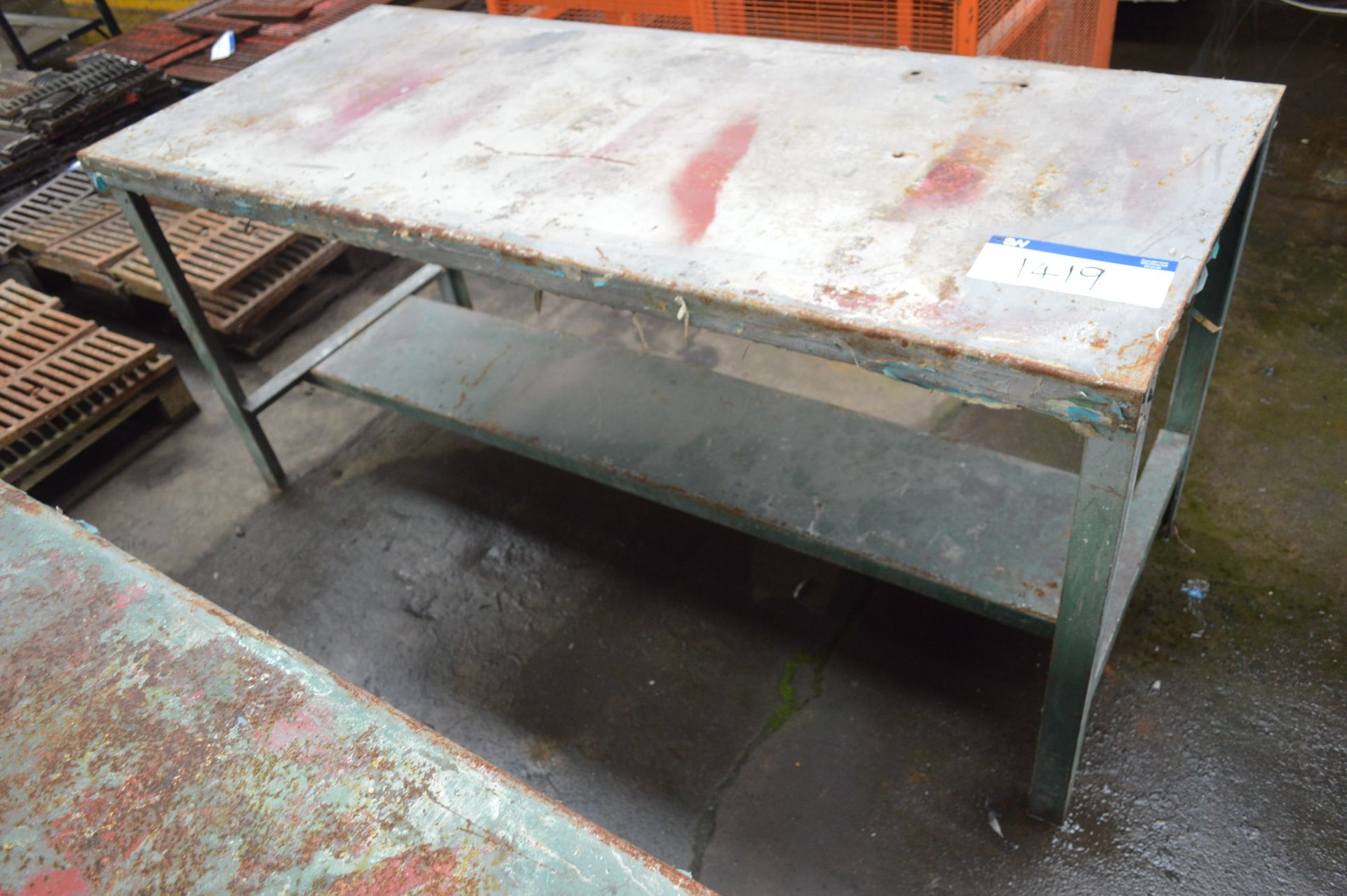 Steel Framed Bench