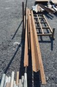 Assorted Steel Angle Lengths, up to approx. 4.6m (stillage excluded)