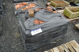 Assorted Hand Made Bricks, as set out on one pallet