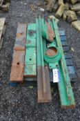 Assorted Cast Iron Sections, as set out on pallet