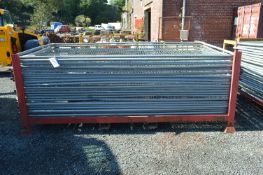 Approx. 23 Heres Fence Panels, approx. 3.4m x 2m (stillage excluded)