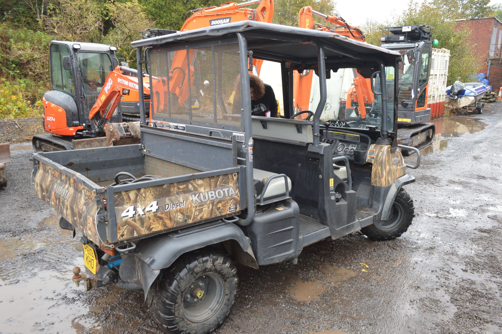 Kubota RTV 1140 CPX 4x4 Diesel Utility Vehicle, registration no. PE13 ...