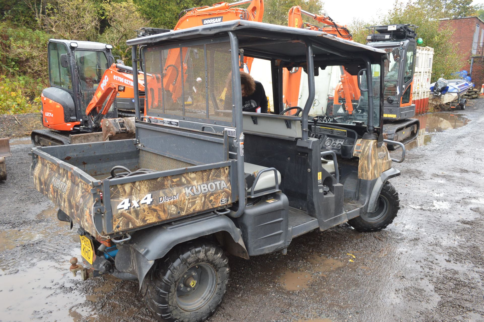Kubota RTV 1140 CPX 4x4 Diesel Utility Vehicle, registration no. PE13 KHO, date first registered - Image 3 of 6
