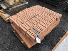 Bricks, as set out on one pallet