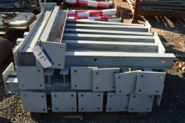 Assorted Steel Beams, up to approx. 1.5m long