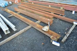 Steel Crane Girder, approx. 4.6m x 180mm