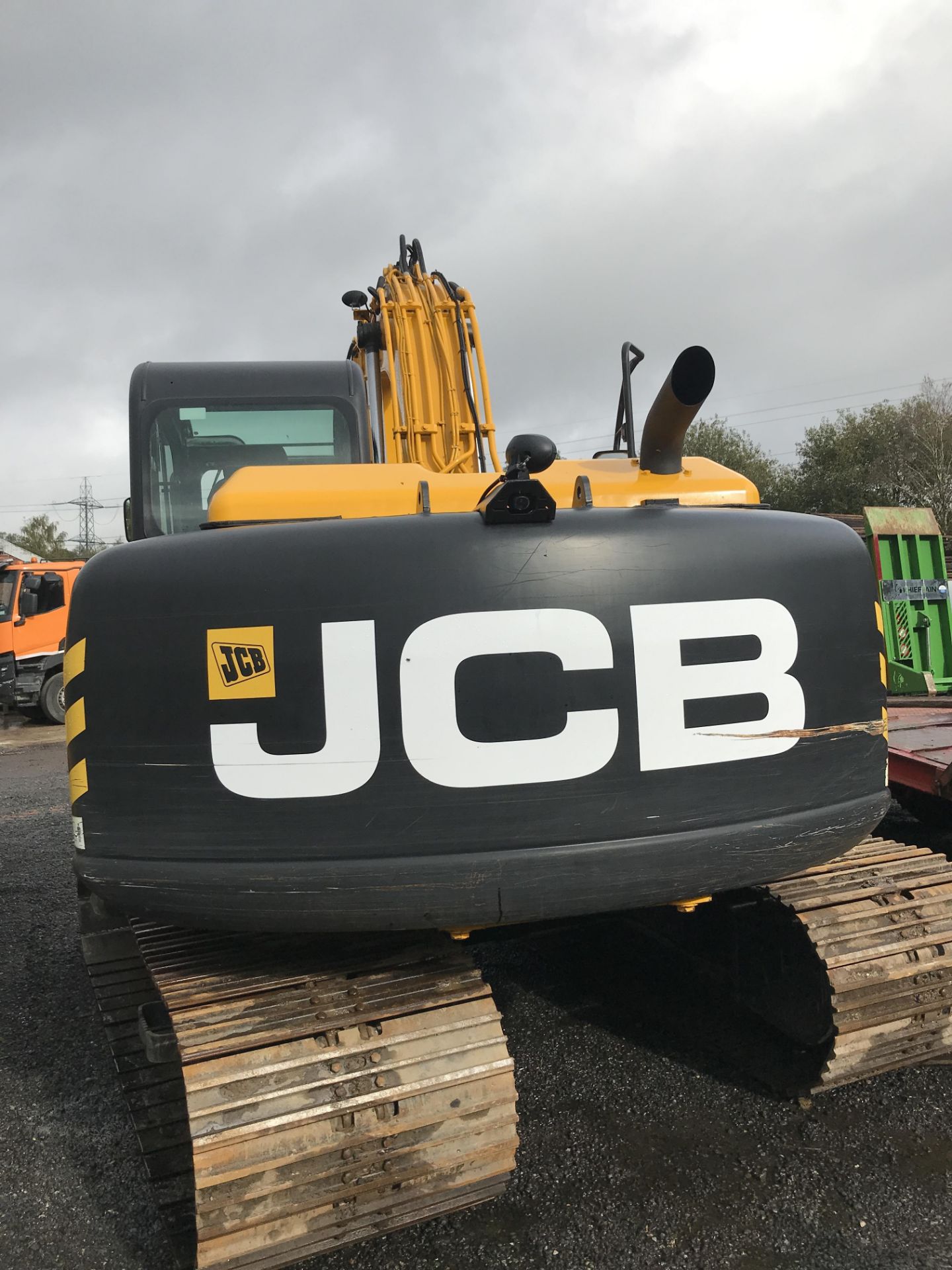 JCB JS145LC Tracked Excavator, vin no. 2307616, year of manufacture 2015, indicated hours 3,115 ( - Image 4 of 9