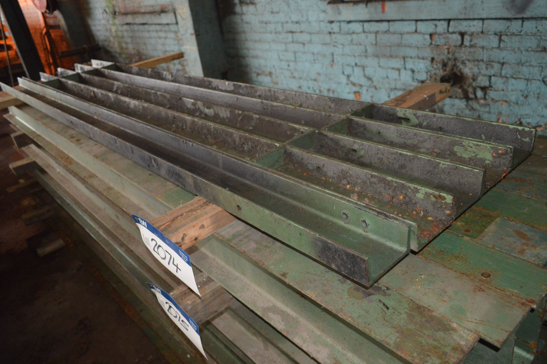 Five Steel Sections, up to approx. 2.6m x 100mm