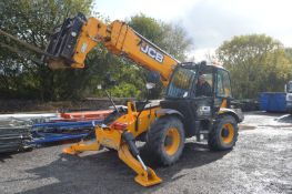 JCB 540-170 Loadall Telehandler, identification no. JCB5AF7GAG2467681, reg no. YP66 ZYK, year of