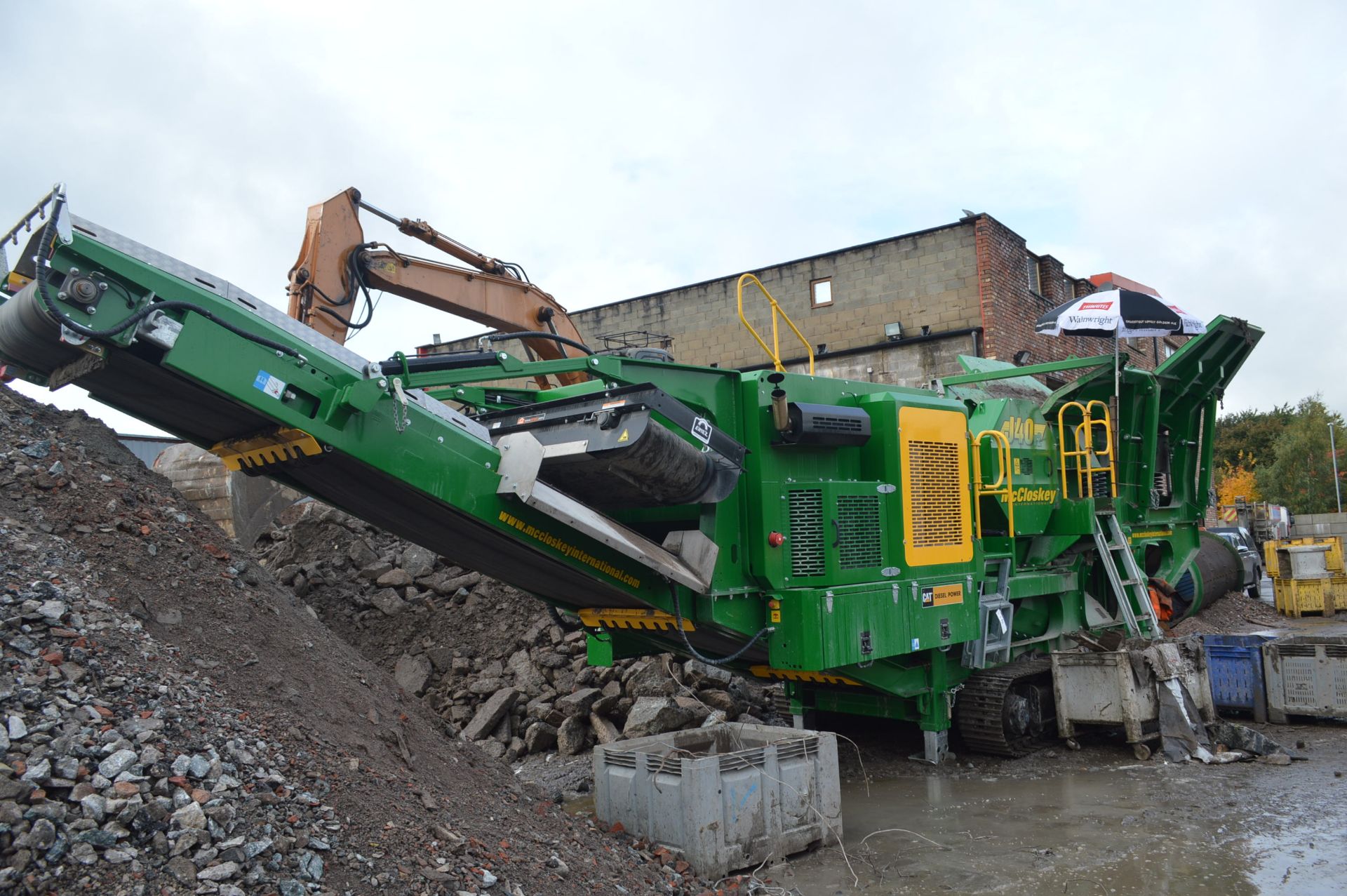 McCloskey J40v2 Jaw Crusher, serial no 76006, year of manufacture 2019 (please note 5% Buyers