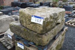 Assorted Stone Blocks, up to approx. 700mm x 550mm x 250mm