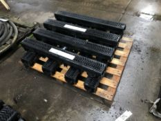 Eight Drain Channels, as set out on pallet