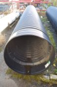 Plastic Tube, each approx. 6.4m x 1m dia.