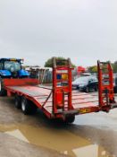 NC Tractor Low Loader Trailer (please note 5% Buyers Premium + VAT is payable on the hammer price of