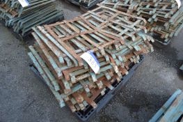 Approx. 25 Fence Panel Feet, as set out on pallet