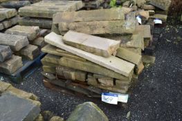 Assorted Stone Lengths, up to approx. 1.2m long, as set out on one pallet