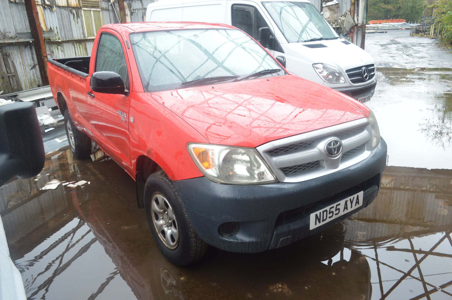 Toyota Hilux HL2 Diesel Pickup Truck, registration no. ND55 AYA, date first registered 30/09/2005,