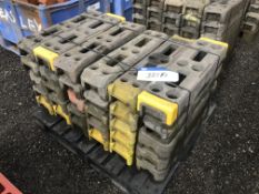 Heres Fence Feet, as set out on one pallet