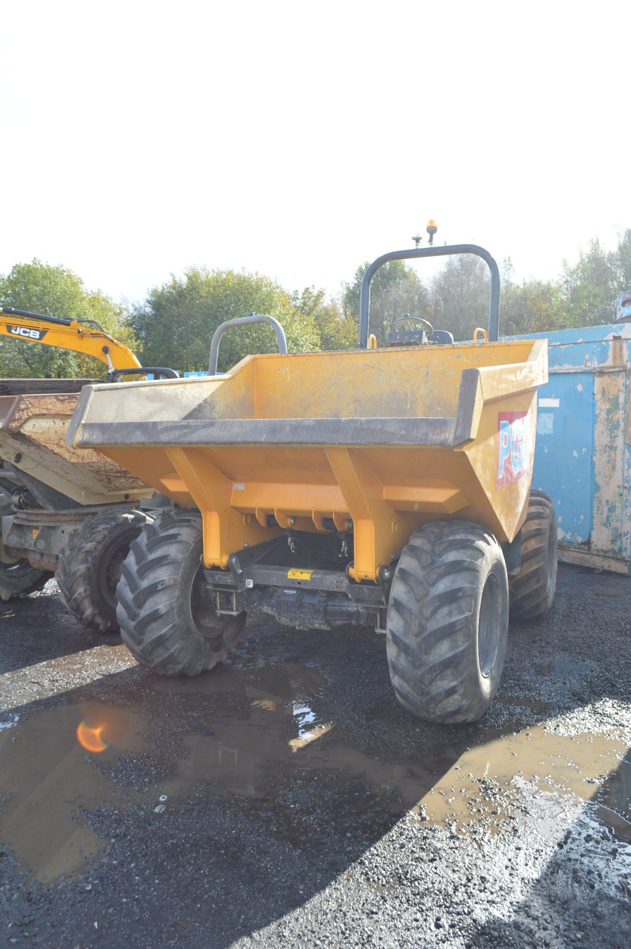 Mecalac TA9 9 Tonne Dumper, VIN no. SLBD1DJ0EJ6PS5279, year of manufacture 2018, indicated hours 336 - Image 4 of 5